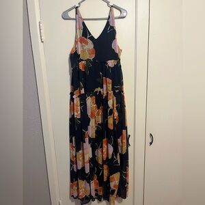 Maurices Black Floral Maxi Dress